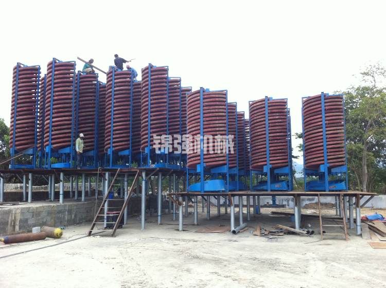 選錫用螺旋溜槽規格參數 選錫用螺旋溜槽規格參數